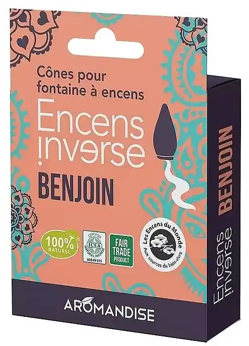 Creeping Smoky Incense Cones 'Benzoin' - Bath and Body