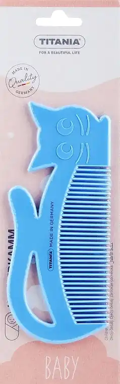 Kids Hair Comb, blue - Accessories
