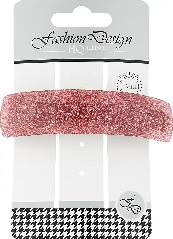 Automatic Hair Clip Fashion Design, 28564, Dark Pink - Accessories