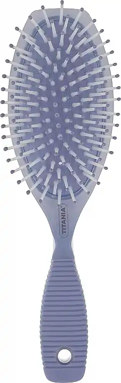 Massaging Hair Brush 10 rows, lilac - Accessories