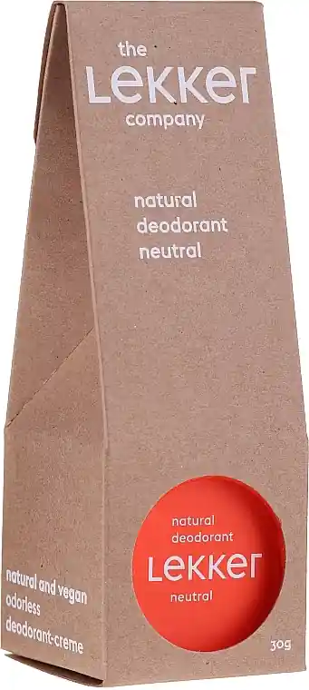 Natural Cream Deodorant, odorless - Bath and Body