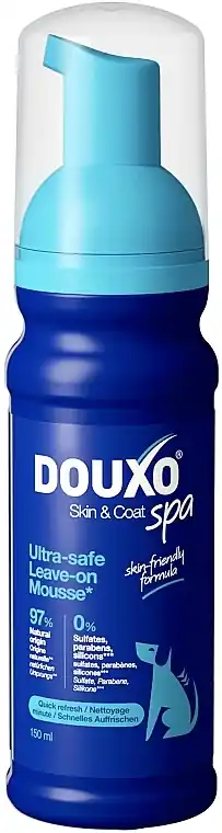 Refreshing foam for dogs, no rinsing required - Douxo