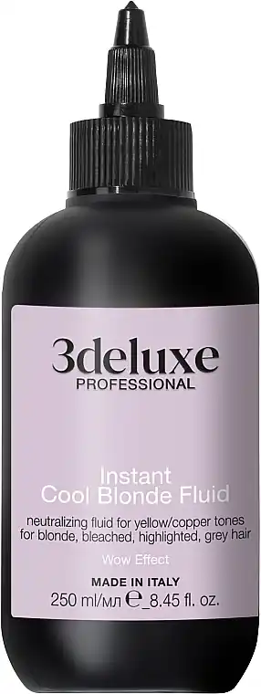 Neutralizing Fluid for Yellow/Brassy Tones for Light, Bleached, Highlighted, and Gray Hair
