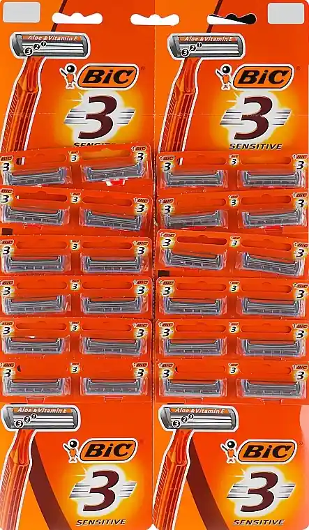 Men Razor 'Sensitive', 24pcs