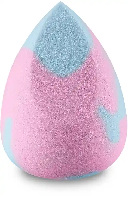 Makeup Sponge, medium, pink with blue - Accessories