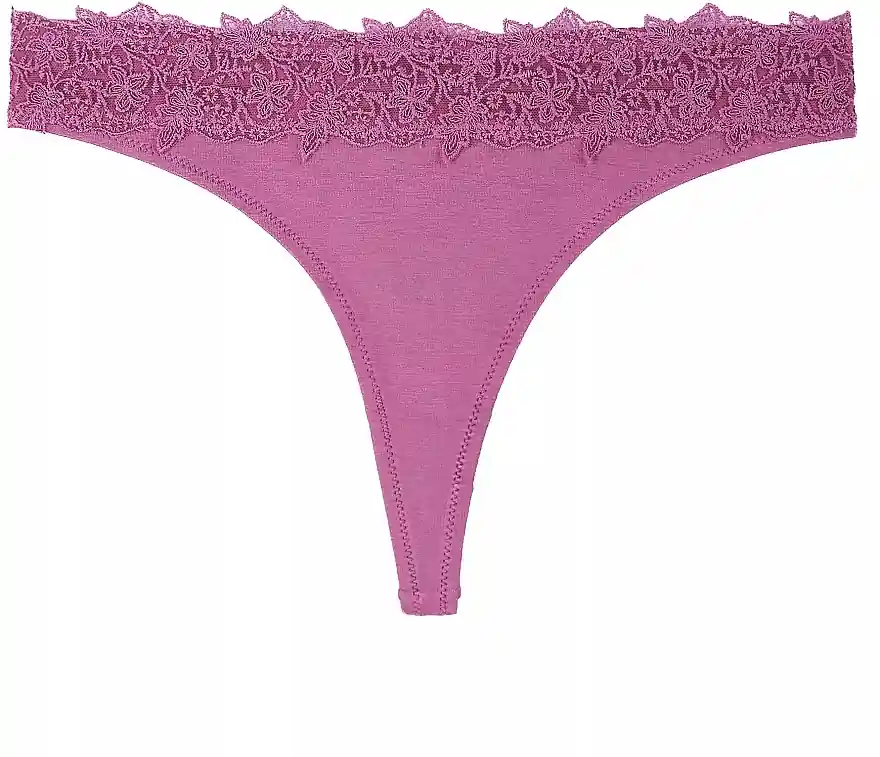Women's viscose thongs, BDM500-053, pink