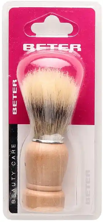 Shaving Brush with Wooden Handle - Men