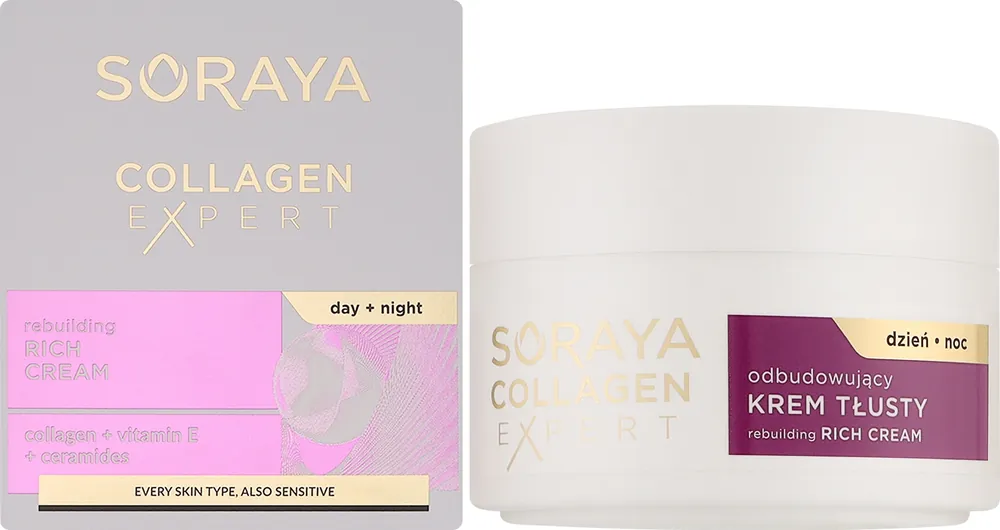 Revitalizing Facial Cream with Marine Collagen - Skin Care Products