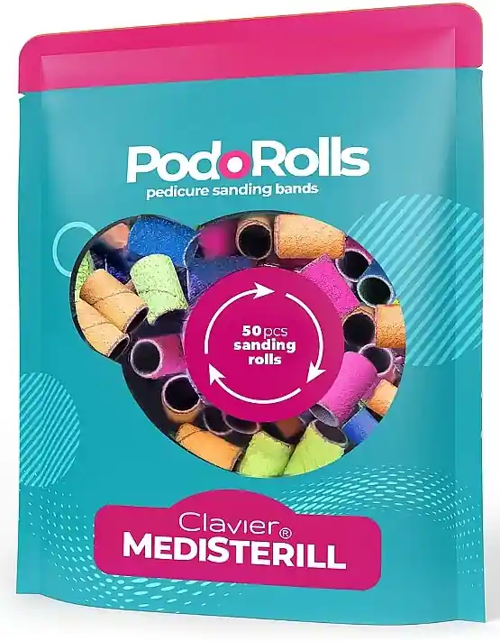 Podo Discs, mix of colors, 50 pcs. - Accessories