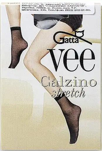 Socks 'Vee Stretch' 20 Den, grafit - Clothes