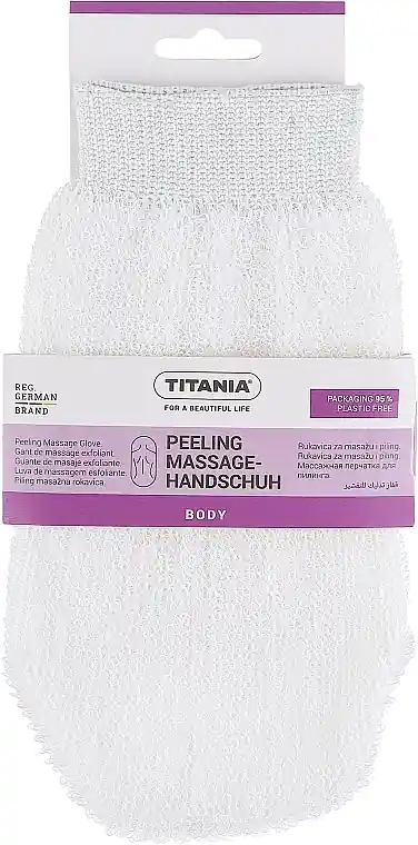 Exfoliating Massage Glove, white - Accessories