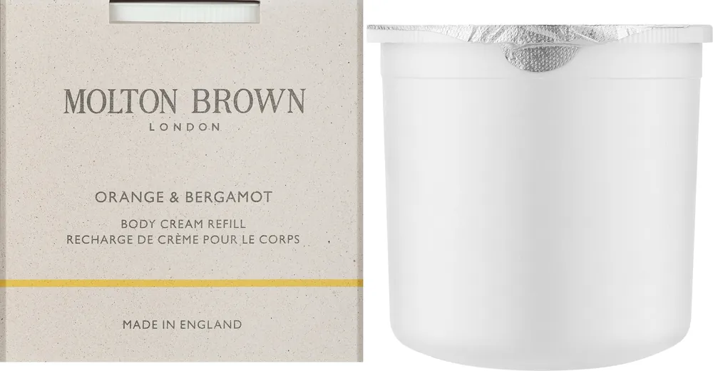 Molton Brown Orange & Bergamot Refill Body Cream - Bath and Body