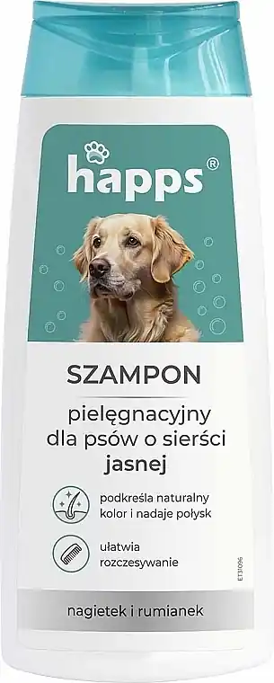 Shampoo for Dogs with Light-Colored Fur