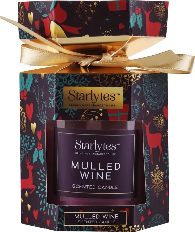 Mulled Wine Scented Candle in Gift Pack - Bath and Body