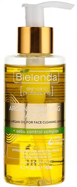 Face Cleansing Argan Oil with Sebu Control Complex - Skin Care Products