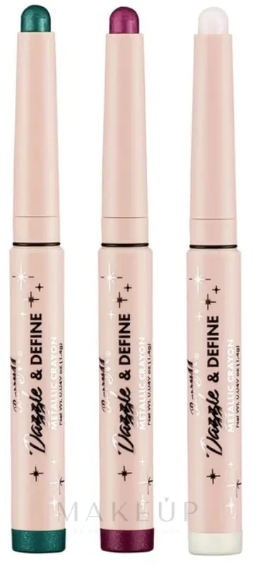 Barry M Dazzle & Define Metallic Crayons (eyeshadow/3x1.4 g) - Makeup