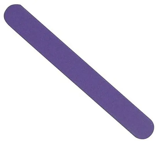 Disposable Nail File Set, 180/240 grit, purple - Accessories