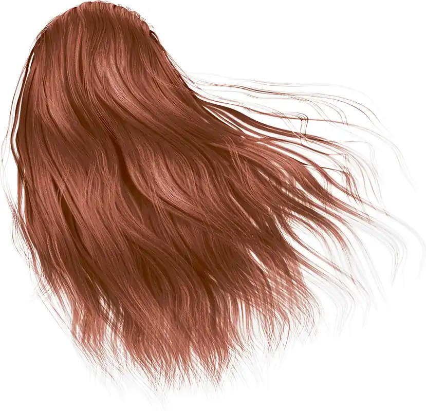 Ammonia-free cream dye with argan oil and plant keratin