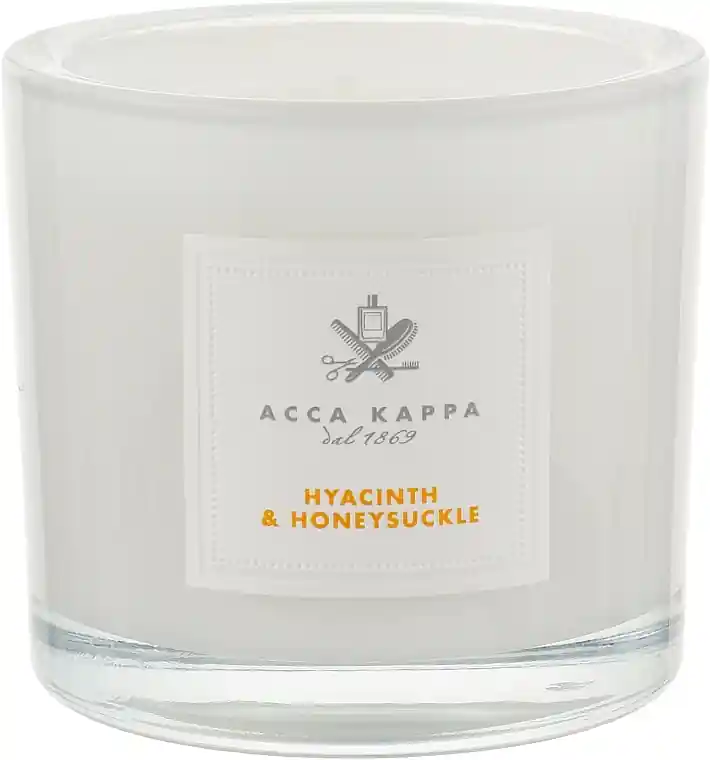 Hyacinth & Honeysuckle Scented Candle - Bath and Body