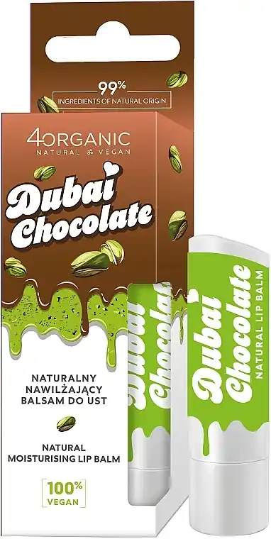 Dubai Chocolate Lip Balm - Skin Care Products
