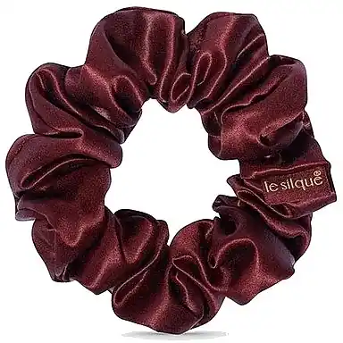 Silk Scrunchie, burgundy - Accessories