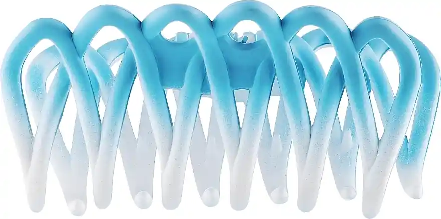 Hair Clip, 28328, Blue with White - Accessories
