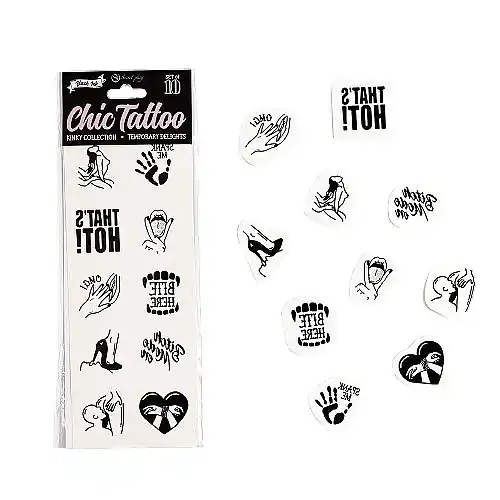 Temporary Tattoo Set 'Kinky Collection' - Accessories