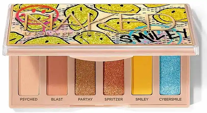 Urban Decay Naked x Smiley Mini Eyeshadow Palette Chill Happy - Makeup