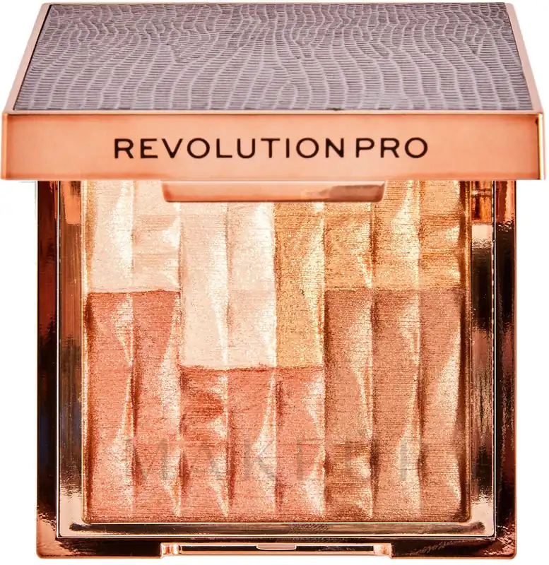 Revolution Pro Goddess Glow Shimmer Brick Bronzer - Makeup
