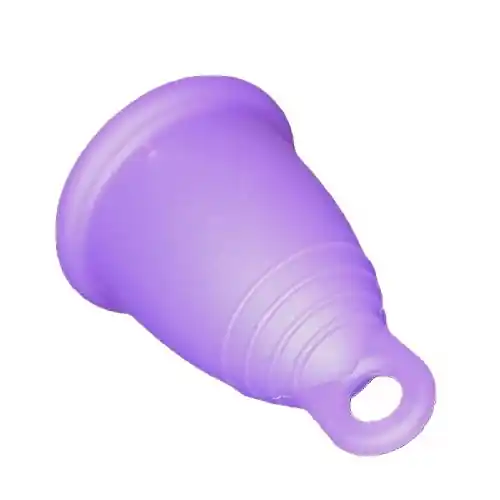 Menstrual Cup with Loop, size M, purple - Accessories