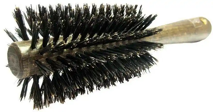 Round Hair Brush, 21.5 cm, beech - Accessories