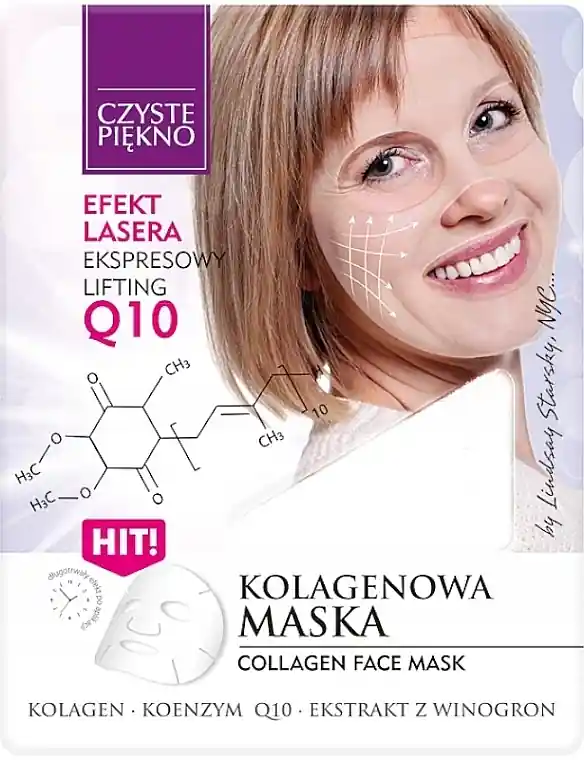 Face Mask with Collagen and Coenzyme Q10 - Skin Care Products