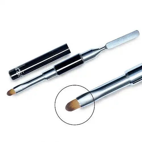 Gel Brush with Spatula, #12 - Accessories