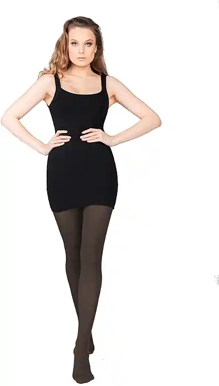 Tina Soft Touch Tights 40 Den, black coffee - Clothes
