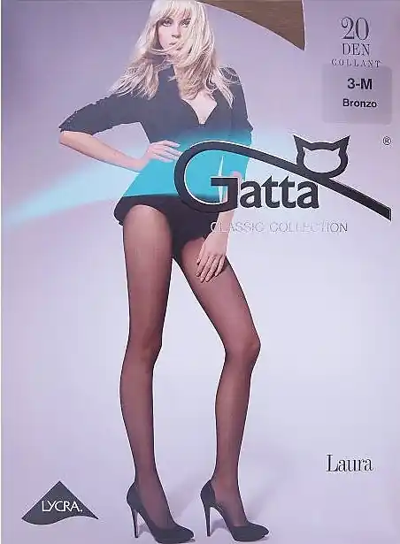 Tights "Laura" 20 Den, bronzo - Clothes