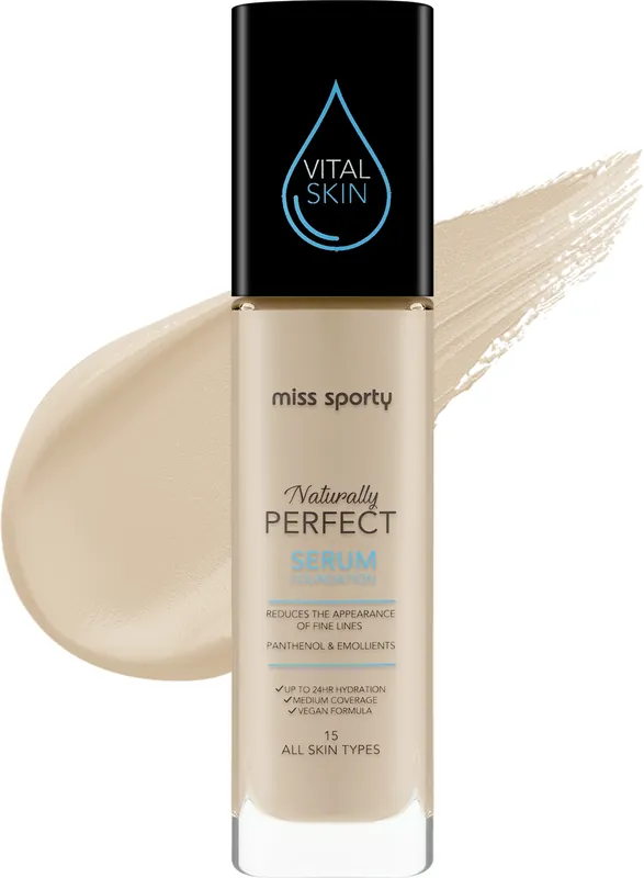 Miss Sporty Naturally Perfect Serum Foundation - Makeup