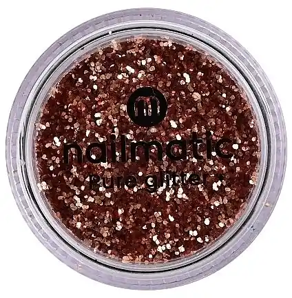 Nailmatic Pure Glitter Medium Orange Glitter - Makeup