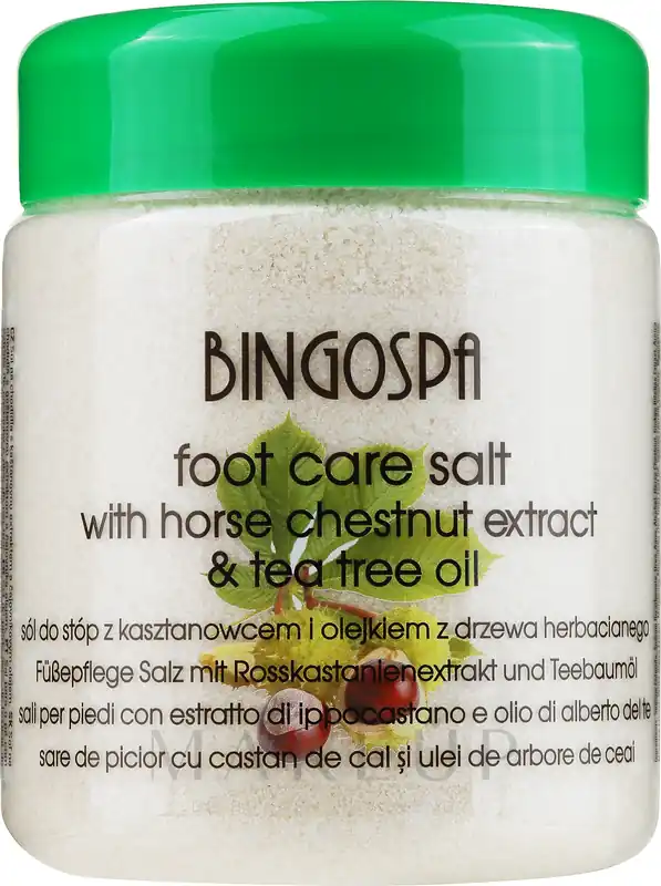 Foot Salt with Horse Chestnut Extract - Bath and Body
