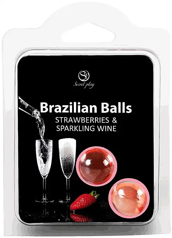 Brazilian Sweets Set 'Strawberry and Sparkling Wine' - Health & Care