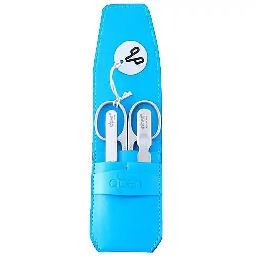 Manicure Set, 3 tools, 6800YLR, light blue - Accessories