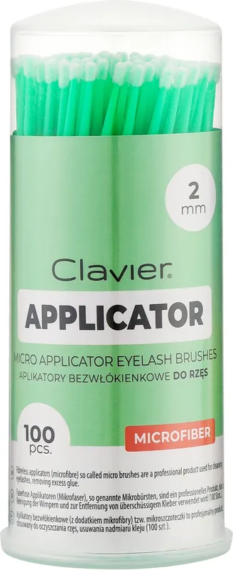 Lint-Free Lash Applicator 2mm, green