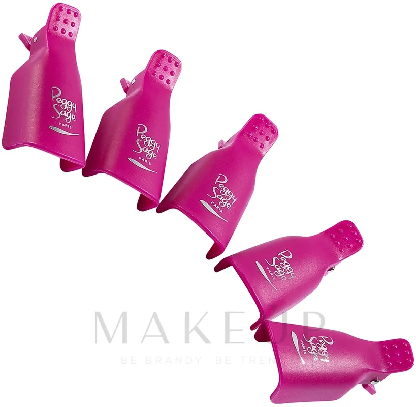 Gel Polish Remover Pegs, pink - Accessories