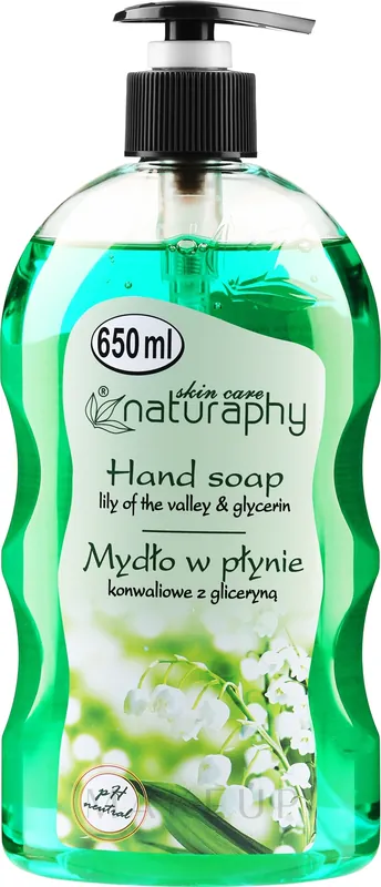 Hand Liquid Soap Lily of the Valley with Glycerin - Bath and Body