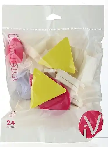 Latex Makeup Sponges, 498982, 24 pcs - Accessories