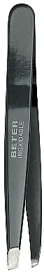 Angled Tweezer, enamelled stainless steel - Accessories