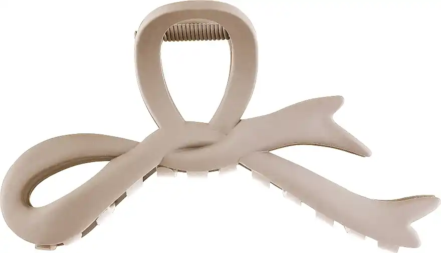 Hair clip, 27635+1, light beige - Accessories