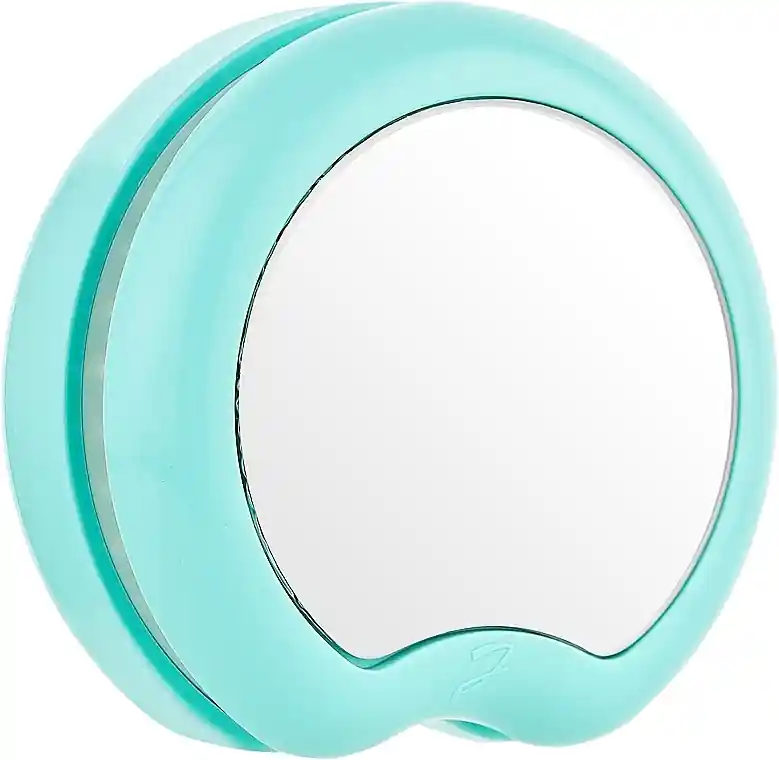 Compact Hair Brush, d 84 mm, turquoise - Accessories