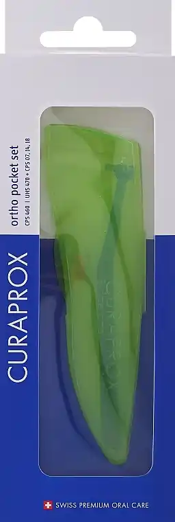 Oral Cleaning Set, green container - Accessories