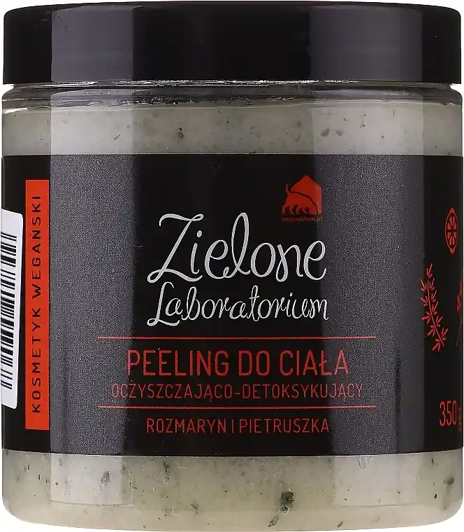 Cleansing Detox Body Scrub "Rosemary & Parsley" - Bath and Body