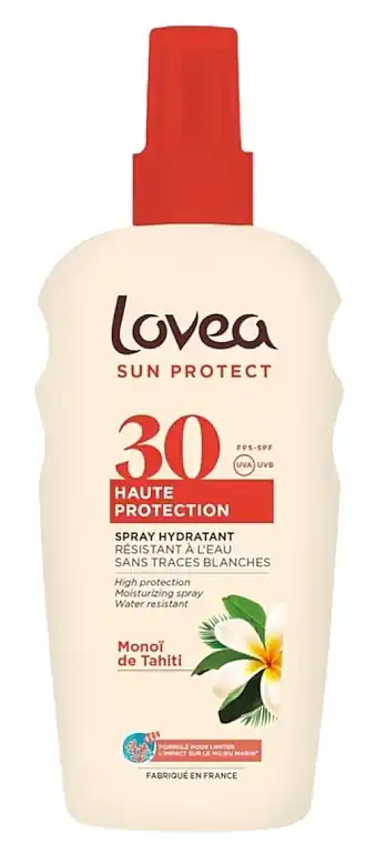 Moisturizing Body Sunscreen Spray with Monoi Oil - Bath and Body